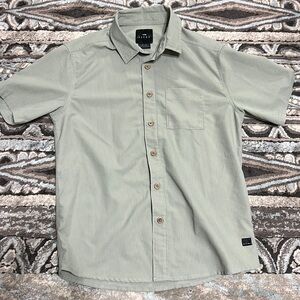 Sitka short sleeve Mojave shirt. Gray. Medium